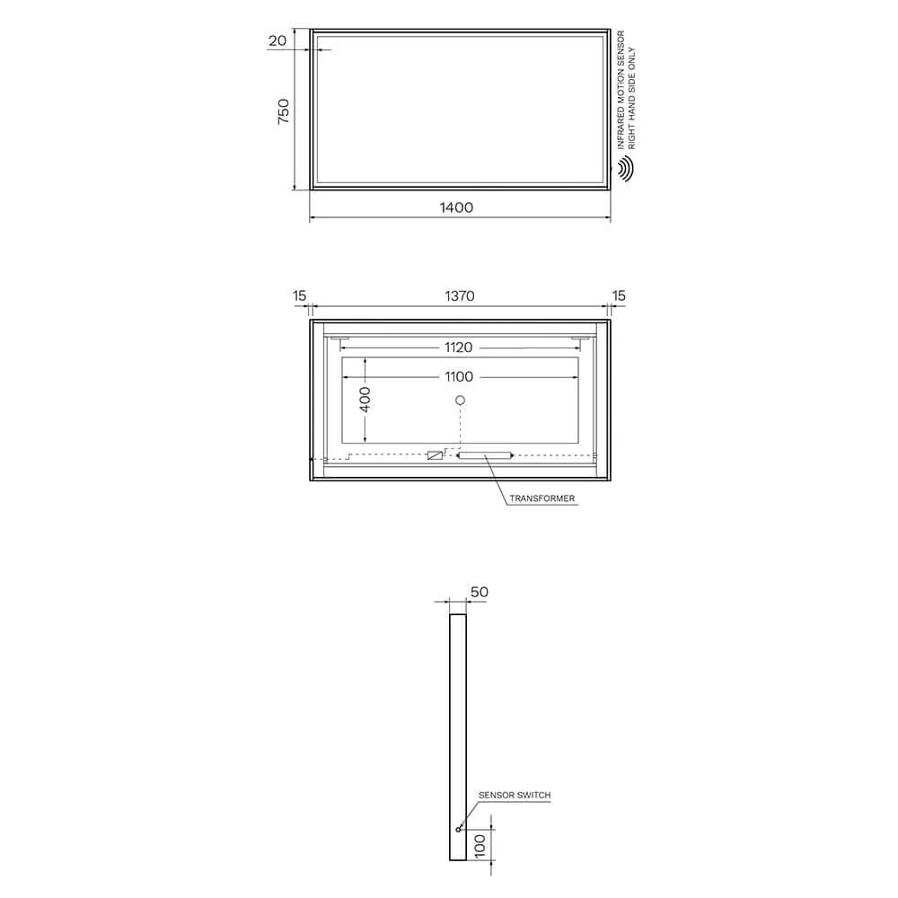 Arrivo 1400 Mirror - Image 5