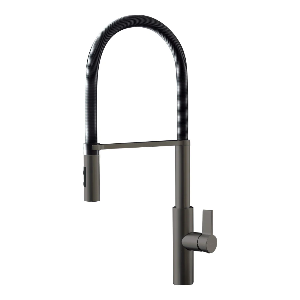 Libera Kitchen Mixer with Black Spring Spray - Image 4
