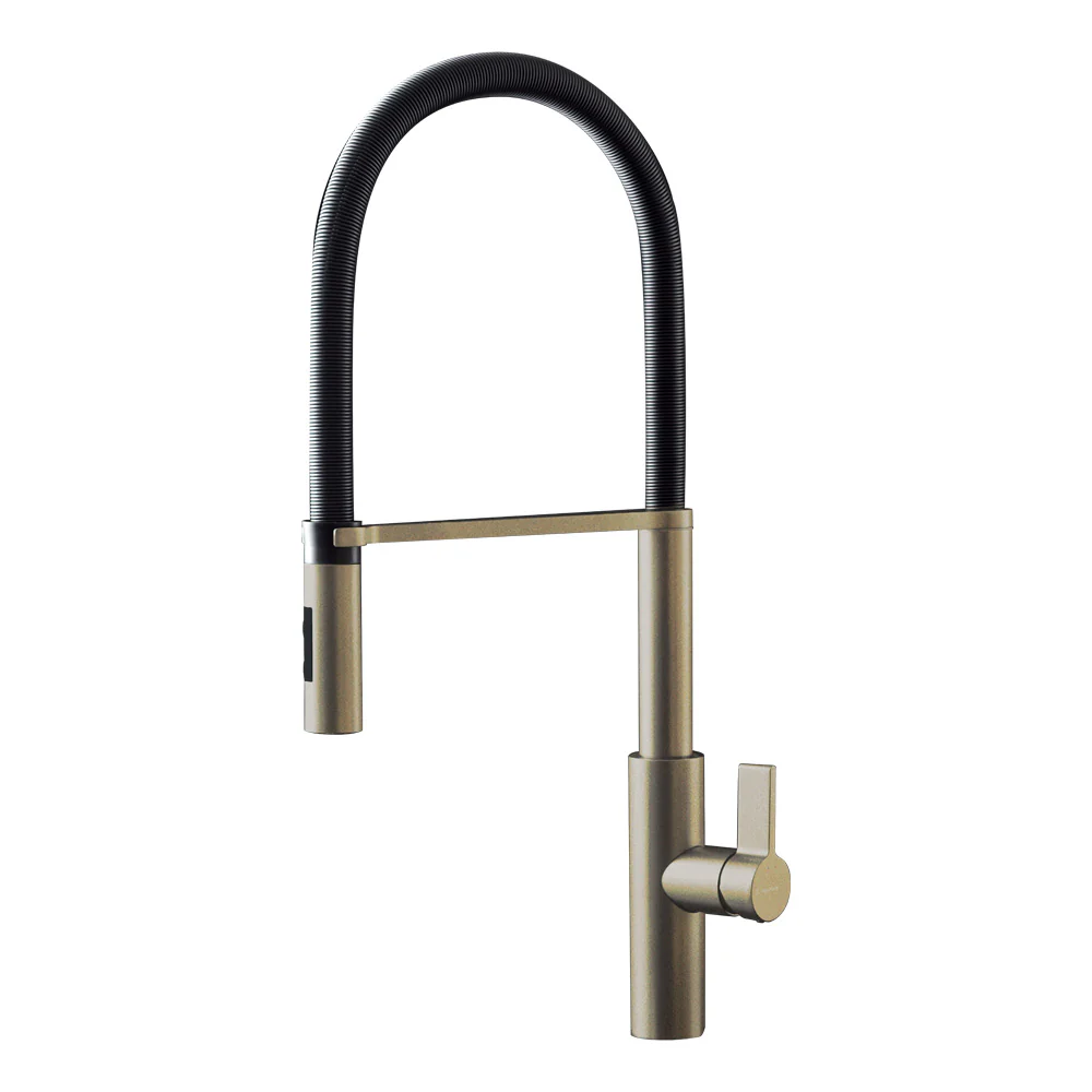 Libera Kitchen Mixer with Black Spring Spray - Image 5