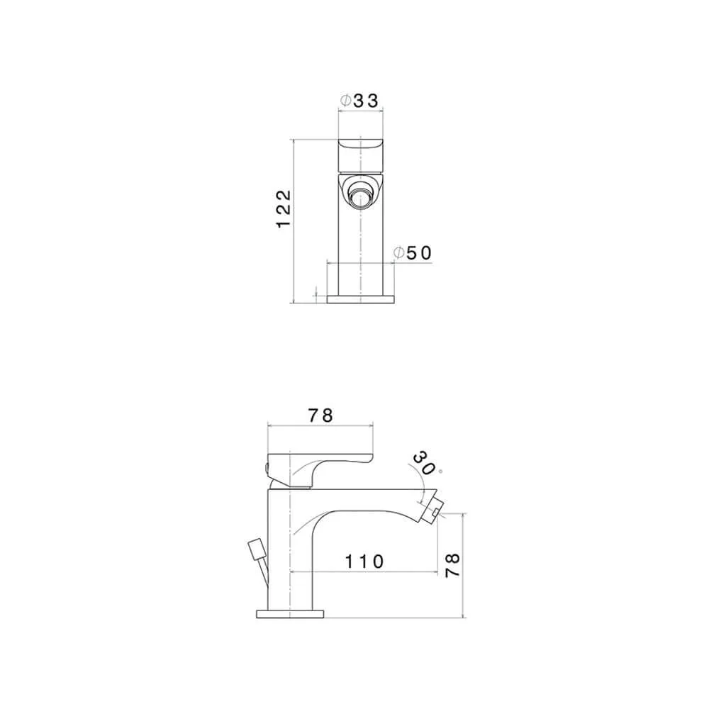 Linfa II Bidet Mixer - Image 3
